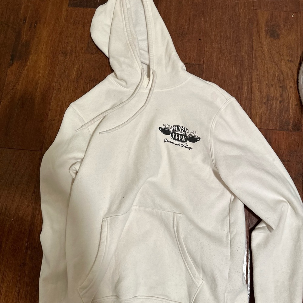 Hoodie white from old navy